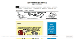 Desktop Screenshot of nicoespinosa.com